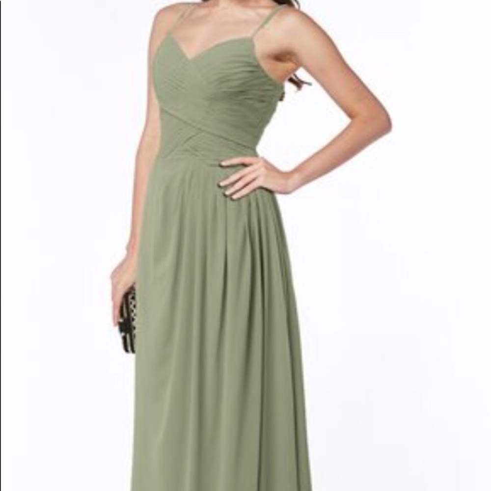 Romantic Floor Length Bridesmaid Dress